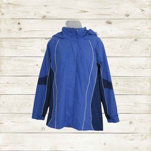 Free country Radiance size M womens jacket parka blue nwot